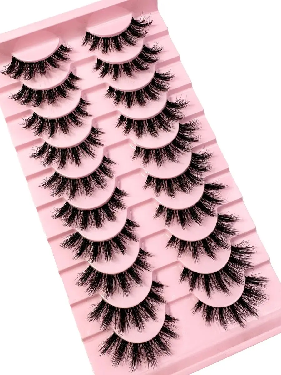 Natural Lashes · 10 Pairs