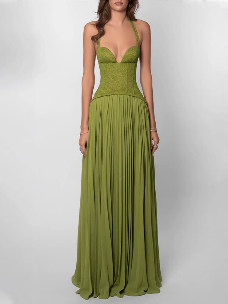 Korset halter maxi